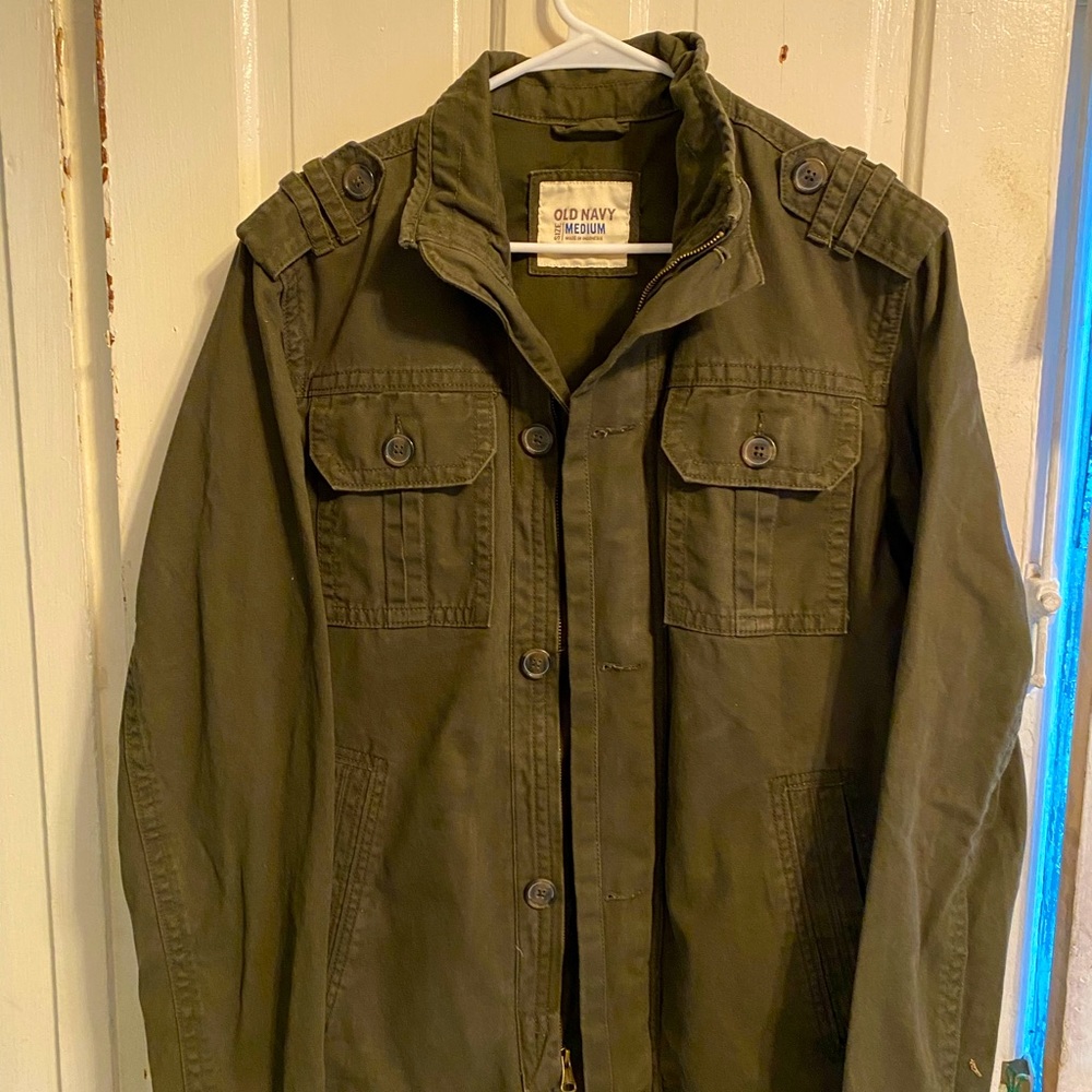 Boomer Army green jacket
